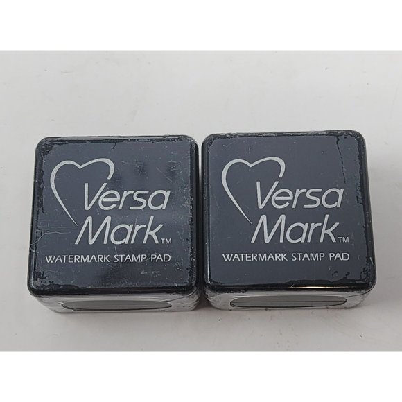 Lot Of 5 Versa Mark Ink 3 Small Unopened 2 Large Opened Orange/Watermark/Orchid - Picture 4 of 7